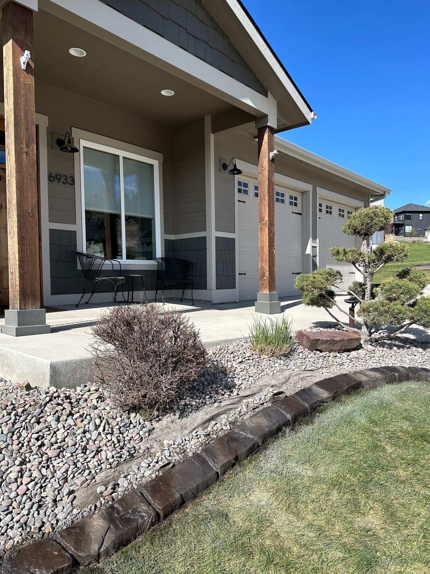 Glacier Stone Curb