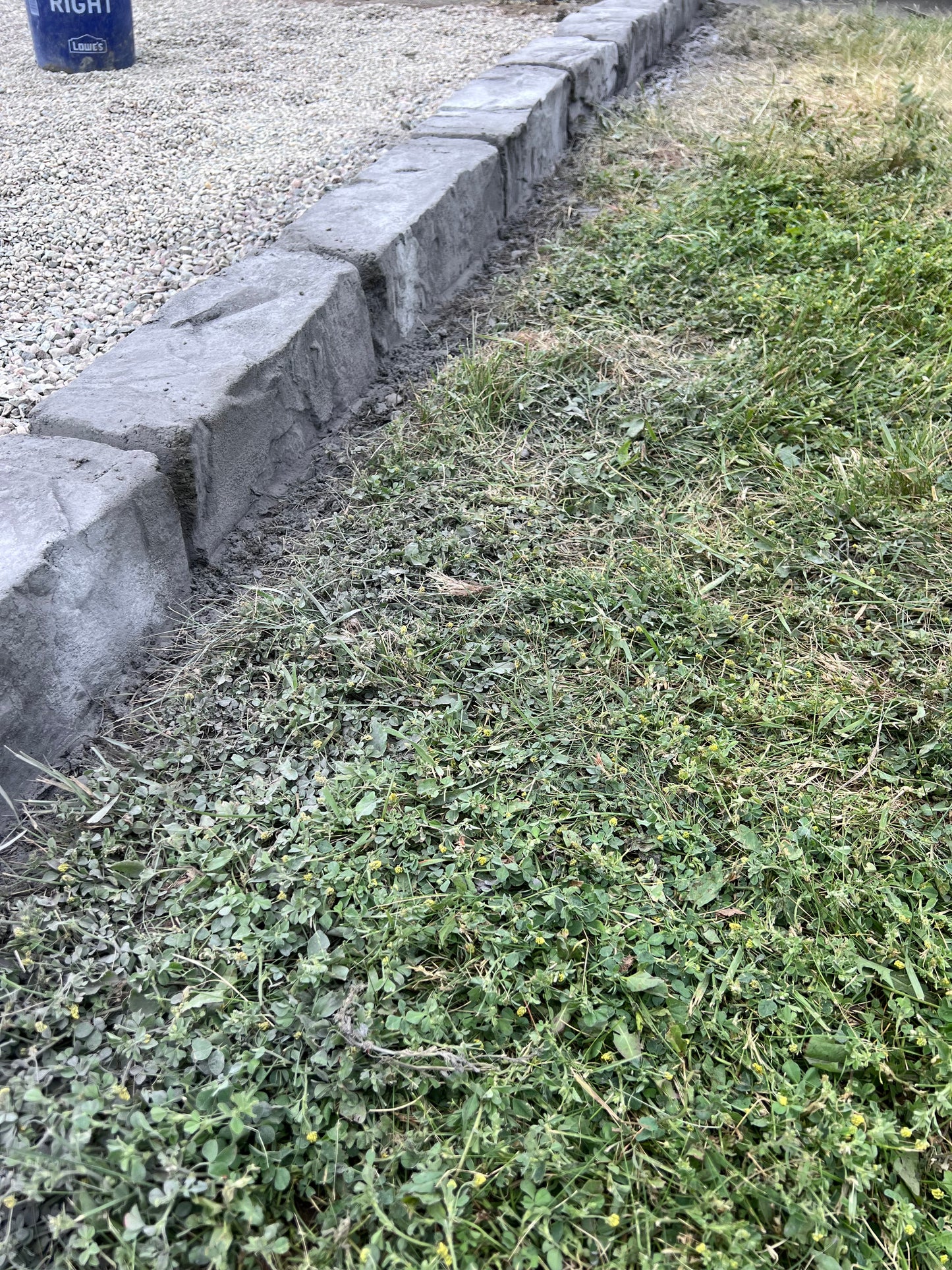 Glacier Stone Curb