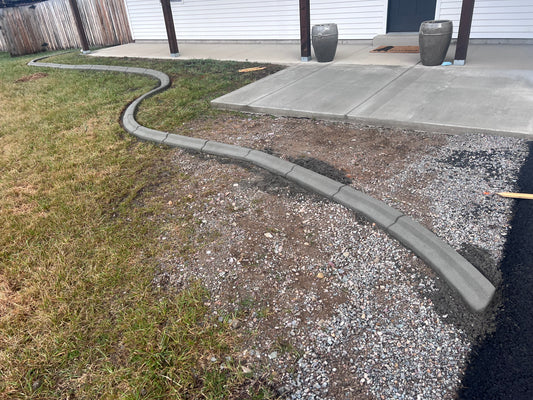 Mower Trowel Curb