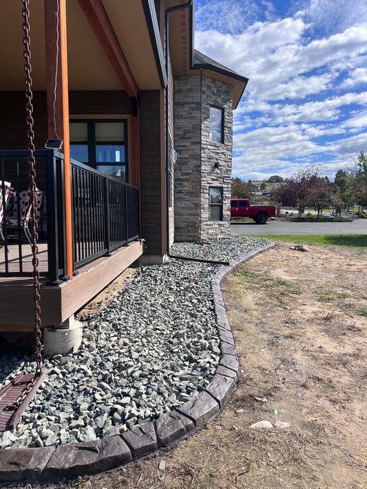 Glacier Stone Curb